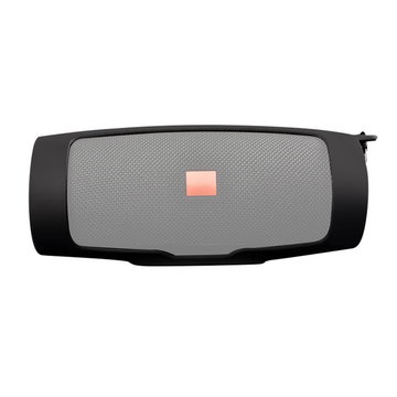 Lautsprechertasche für JBL Charge 4 Charge 4 Silikonhülle Lautsprecher Tragetasche - Tasche Musikbox Speaker Case - Silikon Hülle stoßfest, gepolstert, schwarz Schutzhülle