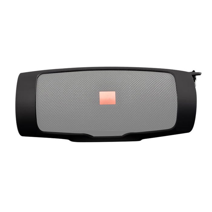 Lautsprechertasche für JBL Charge 4 Charge 4 Silikonhülle Lautsprecher Tragetasche - Tasche Musikbox Speaker Case - Silikon Hülle stoßfest, gepolstert, schwarz Schutzhülle