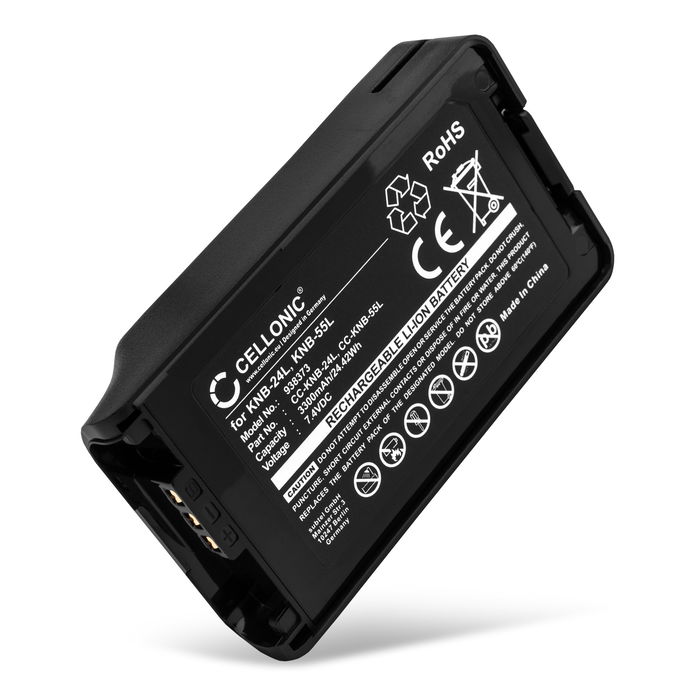 Kenwood KNB-57L Akku 3300mAh Ersatzakku Batterie von CELLONIC