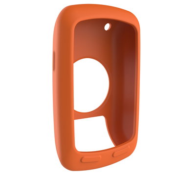 subtel Schutzhülle kompatibel mit Garmin Edge 800 / Edge 810 & Edge Touring / Edge Touring Plus Silikonhülle - Schutz Tasche Silikon Hülle, Fahrrad Navi Case - GPS Cover Bumper Etui orange