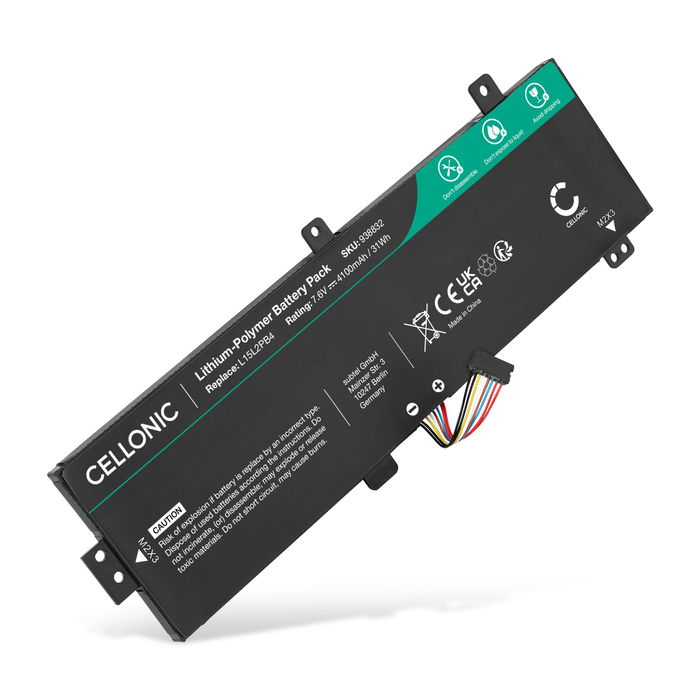 Lenovo IdeaPad 510-15ISK Akku 4100mAh Ersatzakku Batterie von Cellonic