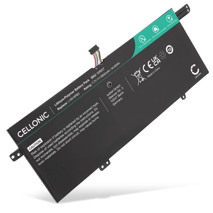 Lenovo IdeaPad 720s-13IKB 81BV0067CD Akku 5800mAh Ersatzakku Batterie von subtel
