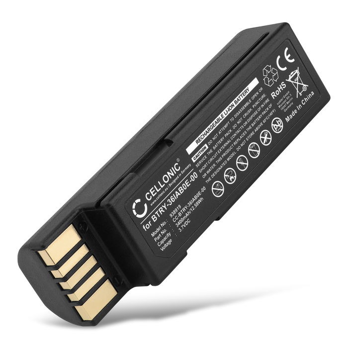 Zebra 82-166537-01 Akku 3400mAh Ersatzakku Batterie von subtel