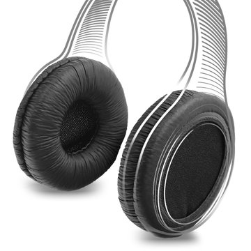 Headset Ersatz Ohrpolster aus Schaumstoff für Sennheiser PC131, PX100 II, PC130, PC140, SC60, PX200, PXC250, SC230, PC36, SC30, SC75, PC145, PC30, PMX100, PMX200, PX80, PXC150, PXC300, SC630 Kopfhörer, Headphone Pads, Ohrhörer Polster, Ersatzpolster Kopfh
