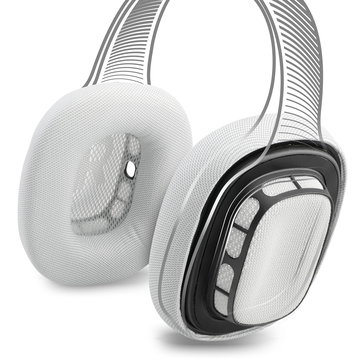 Headset Ersatz Ohrpolster aus Schaumstoff für Apple Airpods Max Kopfhörer, Headphone Pads, Ohrhörer Polster, Ersatzpolster Kopfhörerpolster Kissen, Earpads