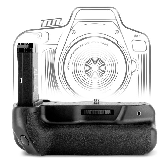 Canon BG-1X Batteriegriff BG-1X Akkugriff für LP-E17 - Vertical Battery Grip: Kameragriff mit Hochformat Auslöser