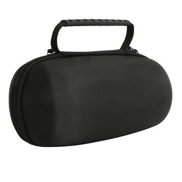 subtel Lautsprechertasche für JBL Charge 5 Lautsprecher Tasche Musikbox Schutzhülle - stoßfest, gepolstert, schwarz - Hardcase Speaker Case Tragetasche Hülle