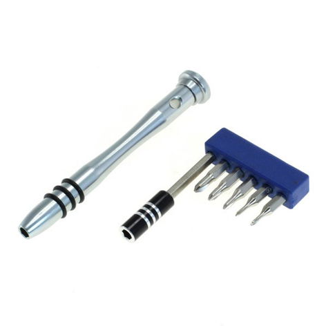 Handy Reparatur Set 5-teilig mit TRI-POINT Y000 / Y00-Y1.5 / Y0 / Y1 / Y0.6 | Smartphone Reparatur Werkzeug