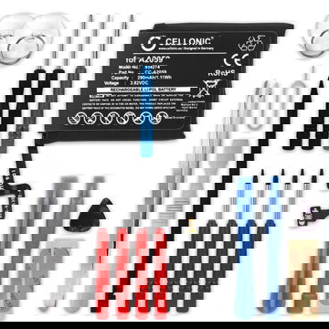 A2059 Ersatz Akku für Apple Watch 4 - 44mm Smartwatch Ersatzakku + Werkzeug-Set - 290mAh Fitnessuhr Austauschakku, Batterie