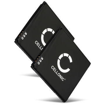 2x Ersatz Akku für Wiko Sunny Handy / Smartphone - Ersatzakku 2502 1200mAh , Handyakku