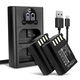 2x Battery (1600mAh, 7.4V) + Dual Charger