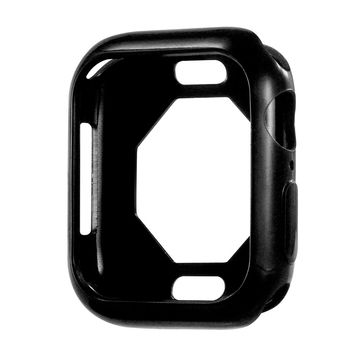 subtel Schutzhülle für Apple Watch 7 - 41mm Bumper Case für 360° Schutz v. Gehäuse u. Touch Bildschirm - Smartwatchcase, Hülle Protector, Transparent