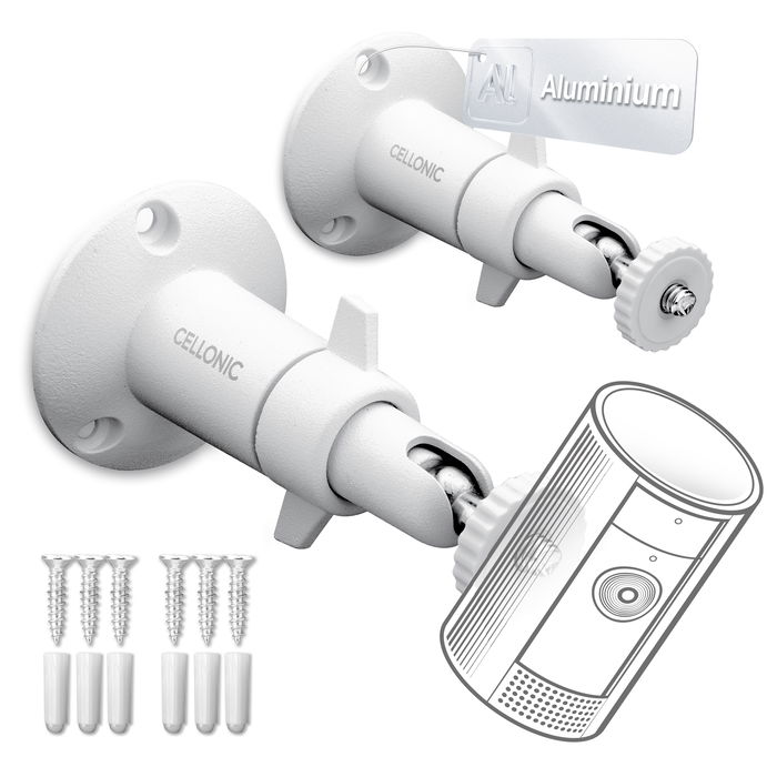 Eufy eufyCam 2C Pro Sicherheitskamera Wandhalterung / Deckenhalterung - Schraubbefestigung an Wand, Decke, Baum uvm