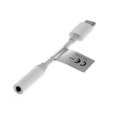 subtel Kopfhörer Adapter von USB-C auf Klinke: 1x USB-C Type C auf 1x 3,5mm Kopfhöreranschluss - Audio Splitter, Verteiler, Stereo Audiokabel Audioadapter Adapterkabel