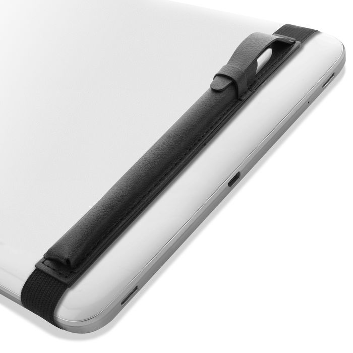 Apple Pencil 2 Case + Stifthalterung - 2 in 1 Schutzhülle mit Touch Stift Halterung - passend f. Tablets bis 12.9" Zoll - Touchpen Halter Hülle