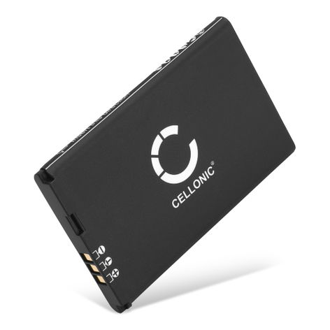 Akku für Yealink W59R, W56H, W76P, W79P, W60P, W56P, W77P YL-5J, W56-BATT (1300mAh, 3.7V) von CELLONIC