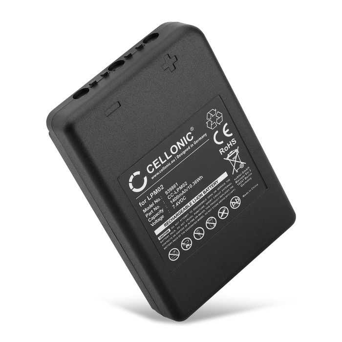 Autec LPM02 Akku 1400mAh Ersatzakku Batterie von CELLONIC