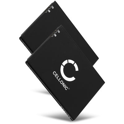 2x Ersatz Akku für Samsung Galaxy S4 mini (GT-i9195) Handy / Smartphone - Ersatzakku B500BE, B500BU 1900mAh , Handyakku