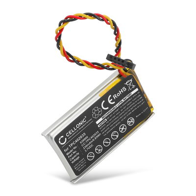 TPC402035 Ersatz Akku für Mio MiVue 508 518 528 538 568 588 608 618 658 688 698 792 - Kamera Ersatzakku - Kameraakku 230mAh, Batterie