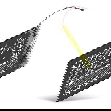 Tablet Ersatz Akku für PocketBook Touch Lux 3, 626, Plus, 632, Plus, 615, 627, 630 Fashion - 1450mAh Ersatzakku 306070PL, 4G-15, 4K-19 Tabletakku  Batterie