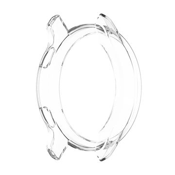 subtel Schutzhülle für Garmin Venu 2S Bumper Case für 360° Schutz v. Gehäuse u. Touch Bildschirm - Smartwatchcase, Hülle Protector, Transparent