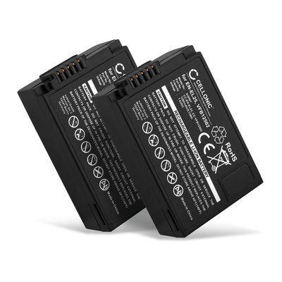 2x EN-EL25, VFB12502 Ersatz Akku für Nikon Z fc / Z 50 / Z 30 - Kamera Ersatzakku - Kameraakku 1280mAh, Batterie