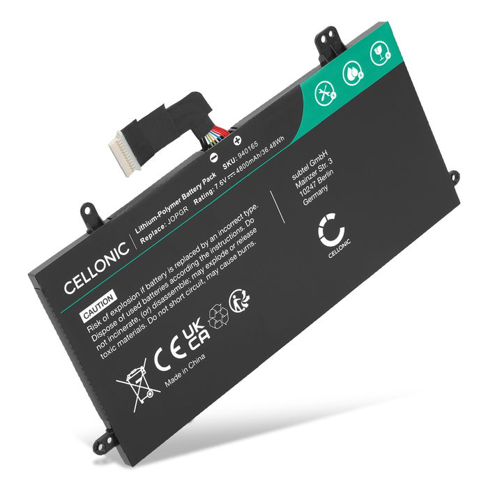 Dell Latitude 5289 Akku 4800mAh Ersatzakku Batterie von subtel