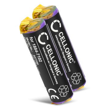 2x Battery for Ermila Motion 1800mAh from CELLONIC