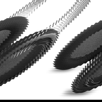 Headset Ersatz Ohrpolster aus Schaumstoff für SteelSeries Arctis 7, 5, 3 HyperX Cloud 2, Sony MDR-7506, Roccat ATH M50X Kopfhörer, Headphone Pads, Ohrhörer Polster, Ersatzpolster Kopfhörerpolster Kissen, Earpads