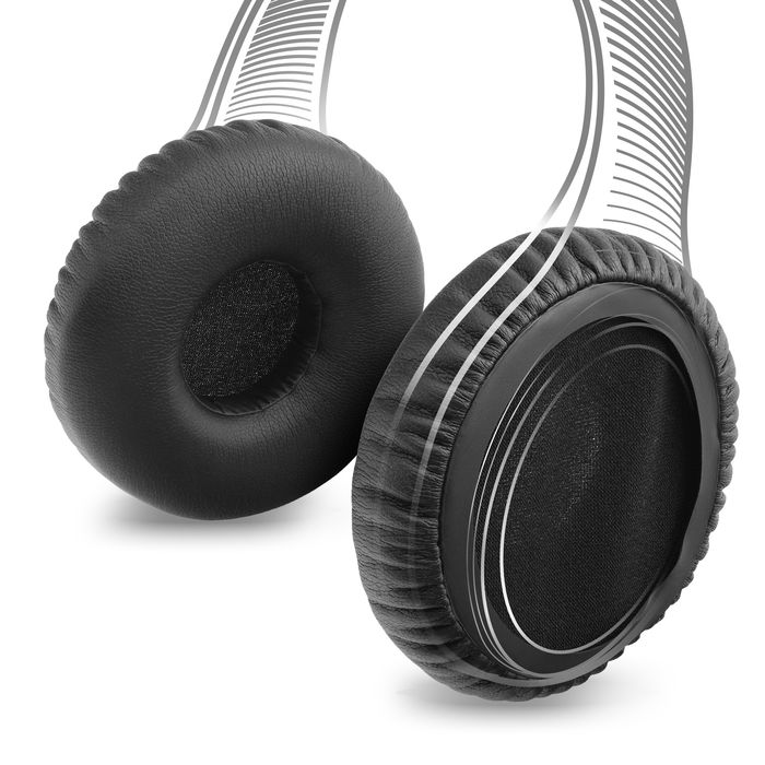 JBL E40BT Kopfhörer Ersatz Ohrpolster - Soft-Feel "Comfy Foam" Schaumstoff - originalgetreue Abdichtung, bester Klang, Headset Earpad