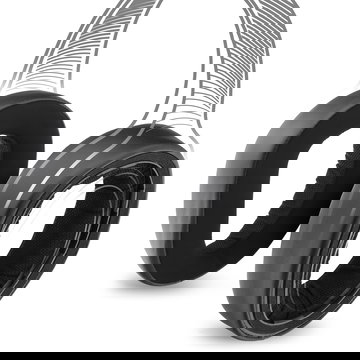 Headset Ersatz Ohrpolster aus Schaumstoff für Sennheiser GSP 500, GSP 550, GSP 600, GSP 670, EPOS GSP 601, GSP 602, H6 Pro Kopfhörer, Headphone Pads, Ohrhörer Polster, Ersatzpolster Kopfhörerpolster Kissen, Earpads