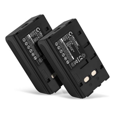2x Akku für Sony CCD-F55, CCD-380, CCD-TR2000, CCD-F35, CCD-20061, CCD-V900, CCD-V5000 NP-33 NP-55 NP-66 NP-68 (4200mAh, 6V) von CELLONIC