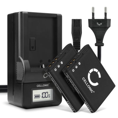 DB-L80 Ersatz Akku für Sanyo Xacti VPC-CG10 VPC-CG100 VPC-CG102 VPC-CG20 VPC-CG21 VPC-CA100 VPC-CA102 VPC-CS1 VPC-PD1 VPC-PD2 - Kamera Ersatzakku - Kameraakku 740mAh, Batterie