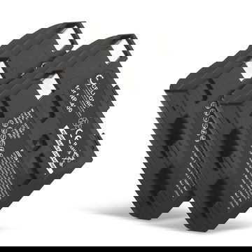 2x Battery for Pentax K20D / K10D / Pentax D-LI50 1600mAh from CELLONIC