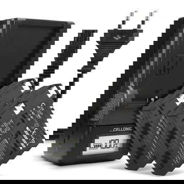 2x Akku für Pentax K20D / K10D / Pentax D-LI50 1600mAh + Ladegerät von CELLONIC