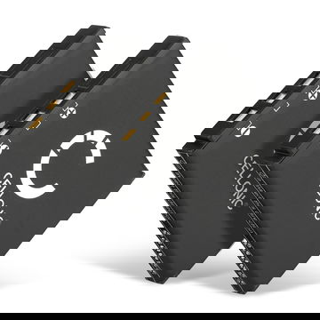 2x Battery for Medion Life P42010, Life X47002, P43010, P47350, Life S47000, VG0376122100001 700mAh from CELLONIC