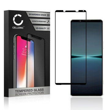 Displayschutzglas Sony Xperia 1 IV (3D Case-friendly, 9H, 0,33mm, Full Glue) Displayschutz Tempered Glass