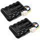 2x Akku 2500mAh