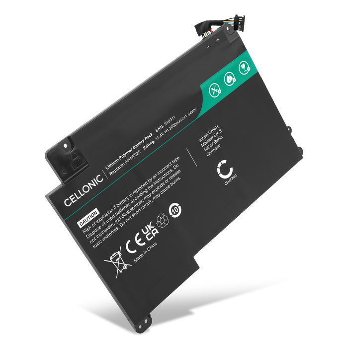 Lenovo ThinkPad Yoga 460 Akku 3600mAh Ersatzakku Batterie von subtel