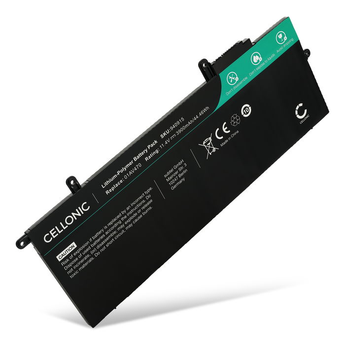 Lenovo ThinkPad X280 Akku 3900mAh Ersatzakku Batterie von subtel