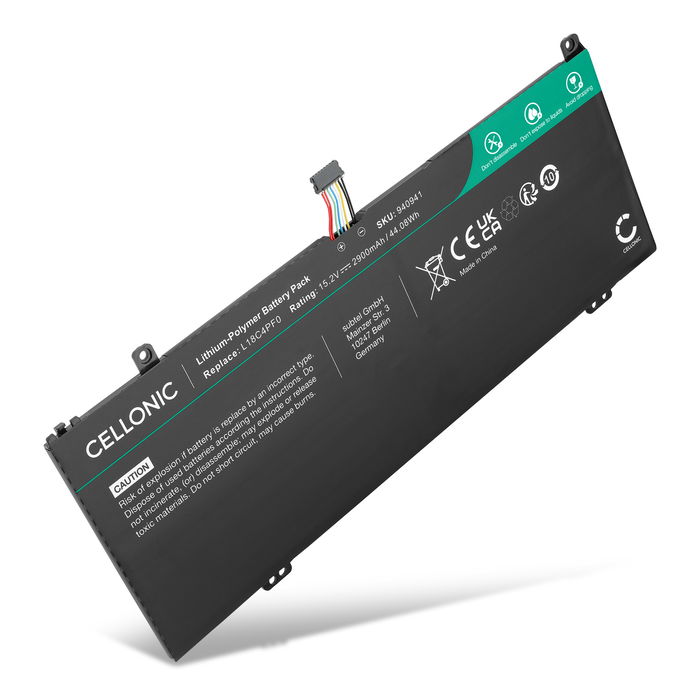 Lenovo ThinkBook 13s G4 ARB Akku 2900mAh Ersatzakku Batterie von Cellonic