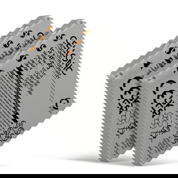 2x Akku für Rollei Compactline 203 110 103 82 SE Prego dp4200 dp5200 dp5700 dp6200 RCP-8325XS X-8 Compact 750mAh von CELLONIC