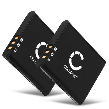 2x 4-261-368-01 Ersatz Akku für Sony MDR-100, MDR-100ABN, MDR-1RBT - Kopfhörer / Headset Ersatzakku - 800mAh Batterie