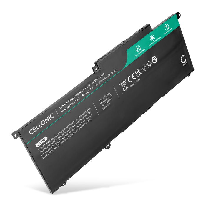 Akku für Samsung 900X3F / NP900X3F Laptop, 7.4V Ersatzakku 5200Ah Batterie