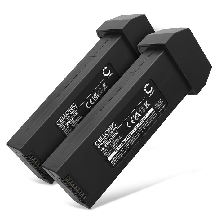 2x Holy Stone SF8333106 Akku 4300mAh Ersatzakku Batterie von CELLONIC