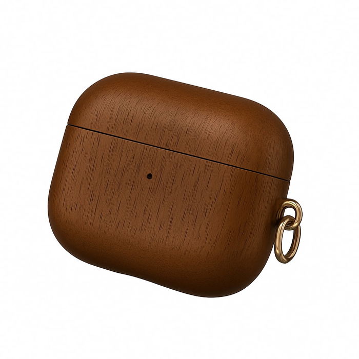 subtel AirPods Pro 1 Hülle – Edle Ladecase-Schutzhülle in Holzoptik