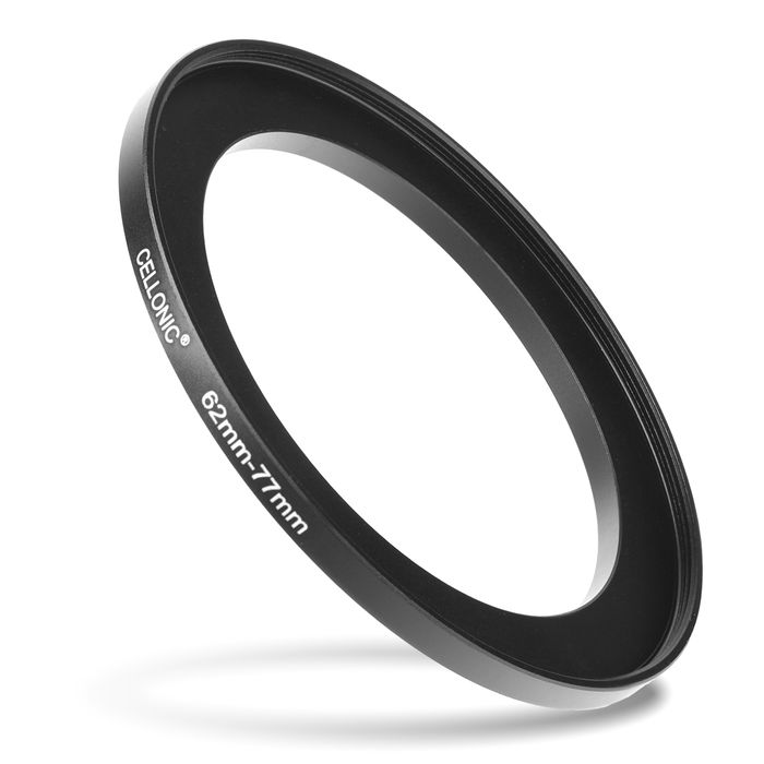 8x Step Up Ring Filteradapter Set für Canon, Nikon, Sony, Panasonic Lumix uvm: Objektiv Filtergewinde Adapter von 49mm auf 52mm, 55mm, 58mm, 62mm, 67mm, 72mm, 77mm und 82mm - Filter Gewinde Konverter