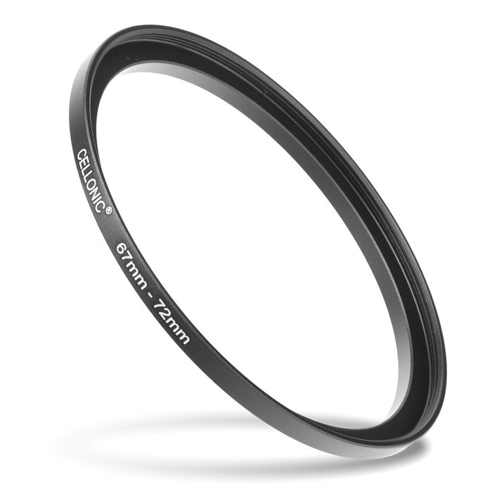 8x Step Up Ring Filteradapter Set für Canon, Nikon, Sony, Panasonic Lumix uvm: Objektiv Filtergewinde Adapter von 49mm auf 52mm, 55mm, 58mm, 62mm, 67mm, 72mm, 77mm und 82mm - Filter Gewinde Konverter