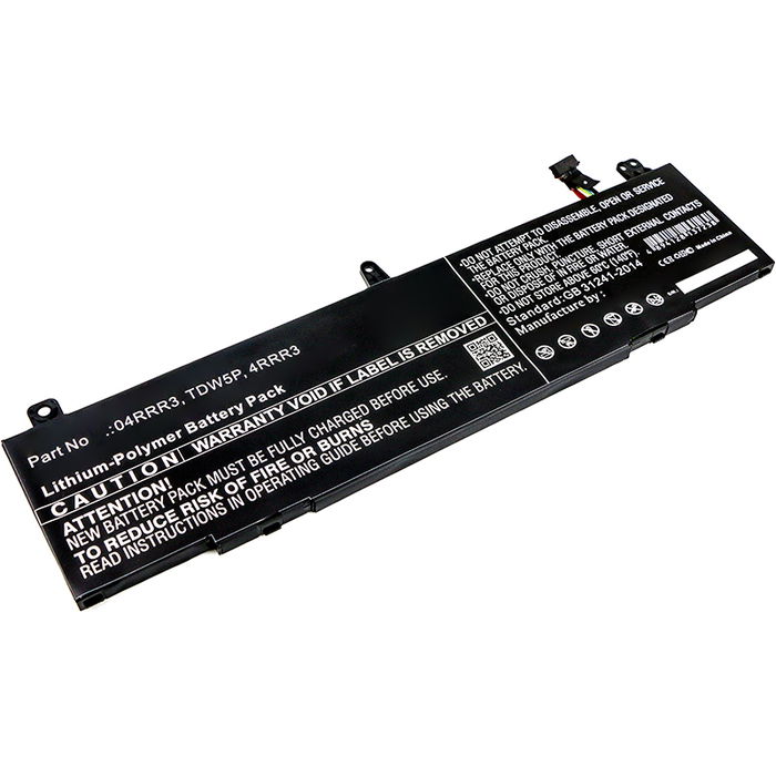 Akku für Dell Alienware 13 R3 Laptop, 15.4V Ersatzakku 4800mAh Batterie