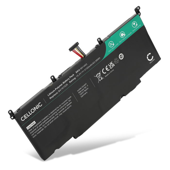 Akku für ASUS GL502V Laptop, 15.2V Ersatzakku 4150mAh Batterie